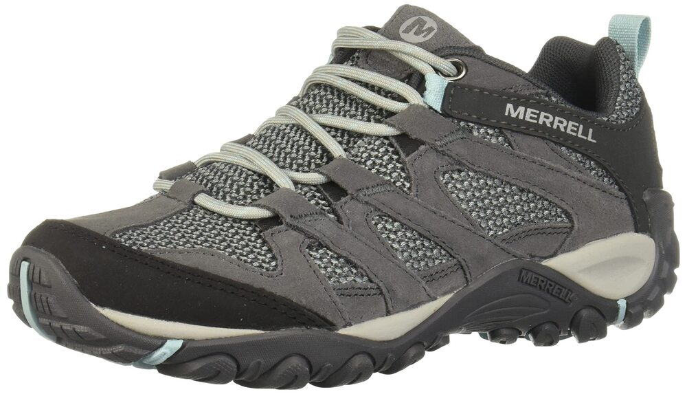 MERRELL WOMENS ALVERSTONE HIKING SHOE, STORM, 9.5 US